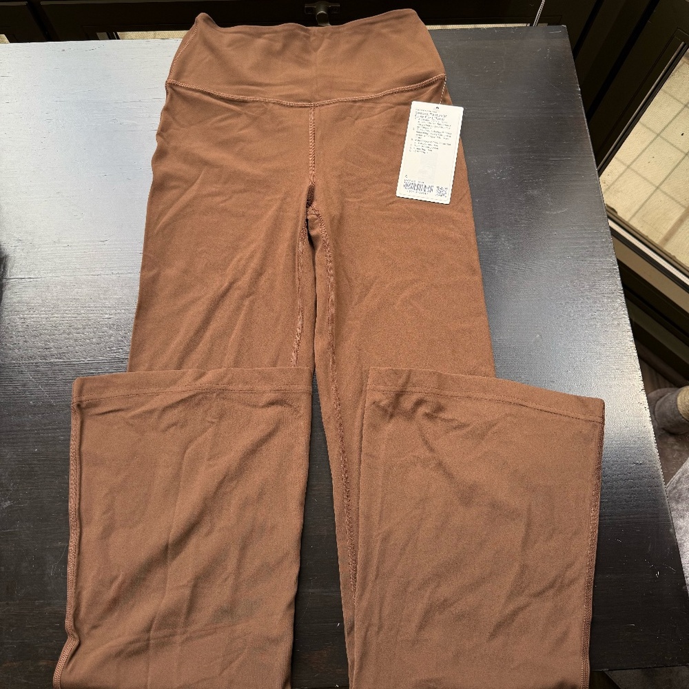 Lululemon Groove Nulu SHR Flare Pants Size 6 Java Lululemon Flared Pants NWT